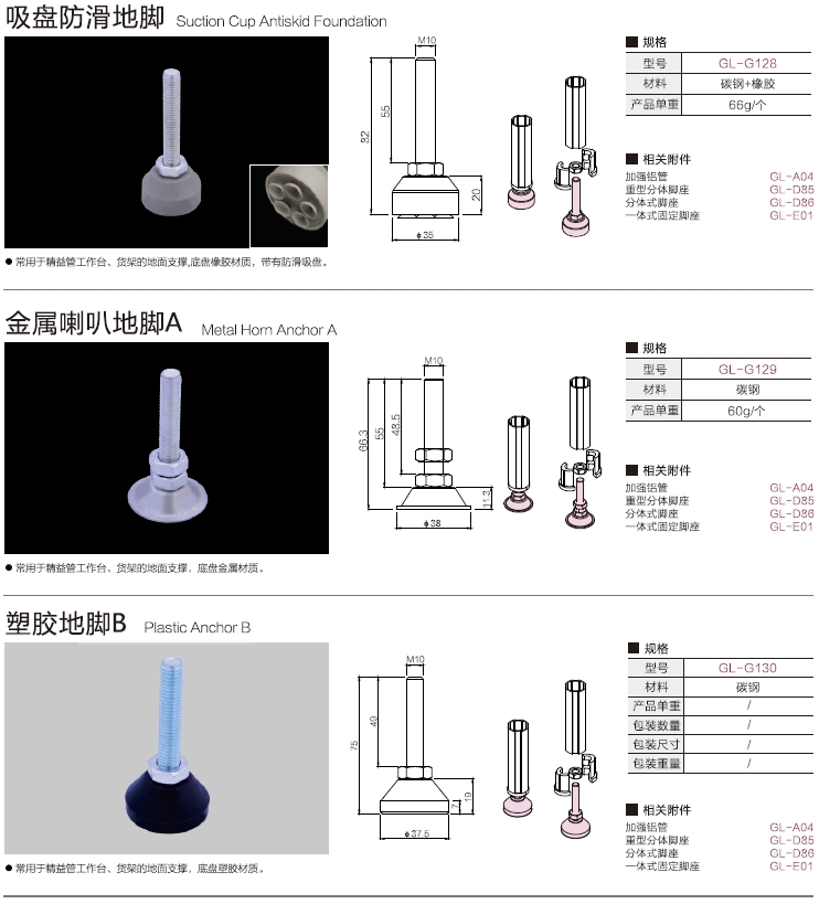 什么是铝合金精益管加强底座？